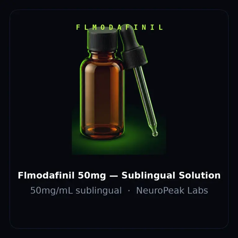 Flmodafinil 50 mg — Solution sublinguale