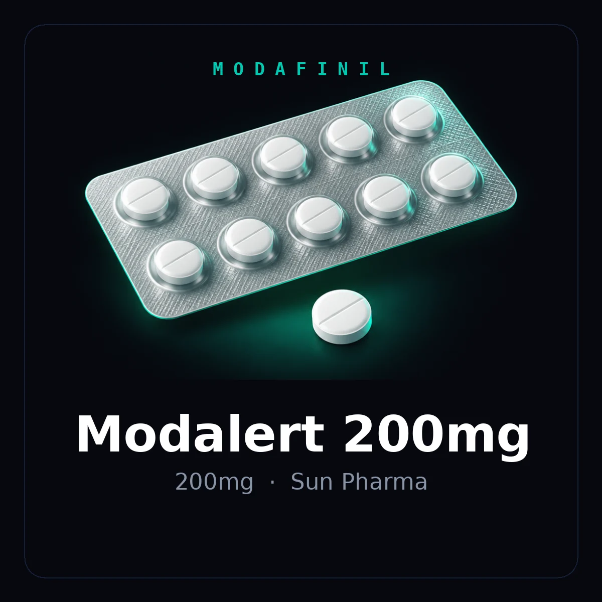 Modalert 200mg — modafinil by Sun Pharma | NeuroPeak