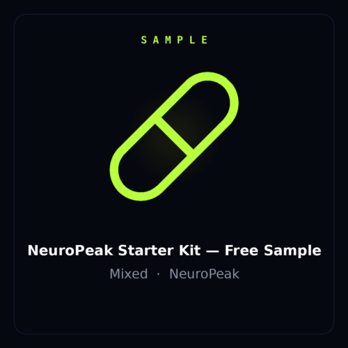 NeuroPeak Starter Kit — Free Sample