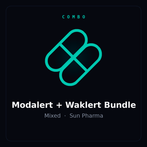 Modalert + Waklert Bundle