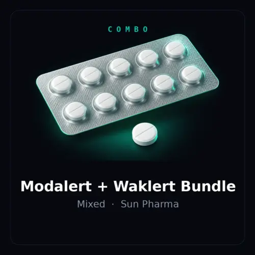 Modalert + Waklert Bundle